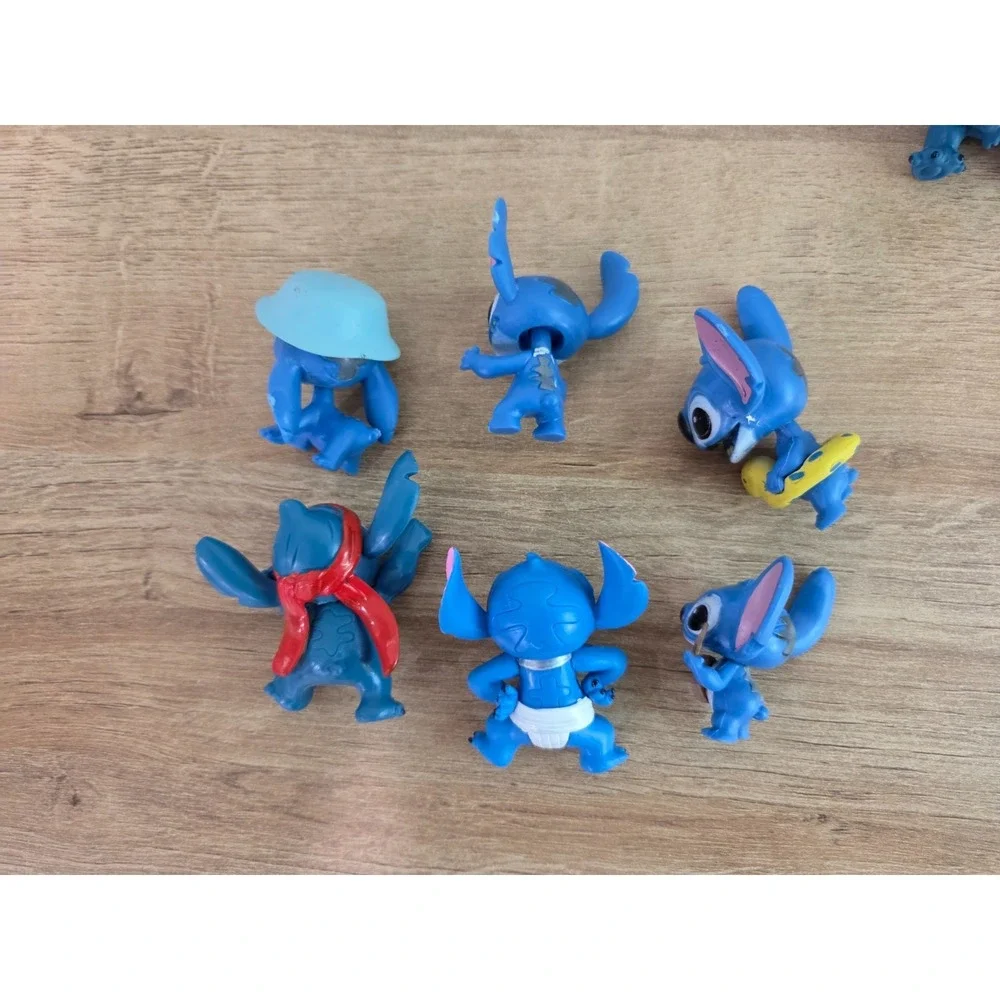 Lilo and Stitch Collectible PVC Stitch Mini Figures Lot Set of 12